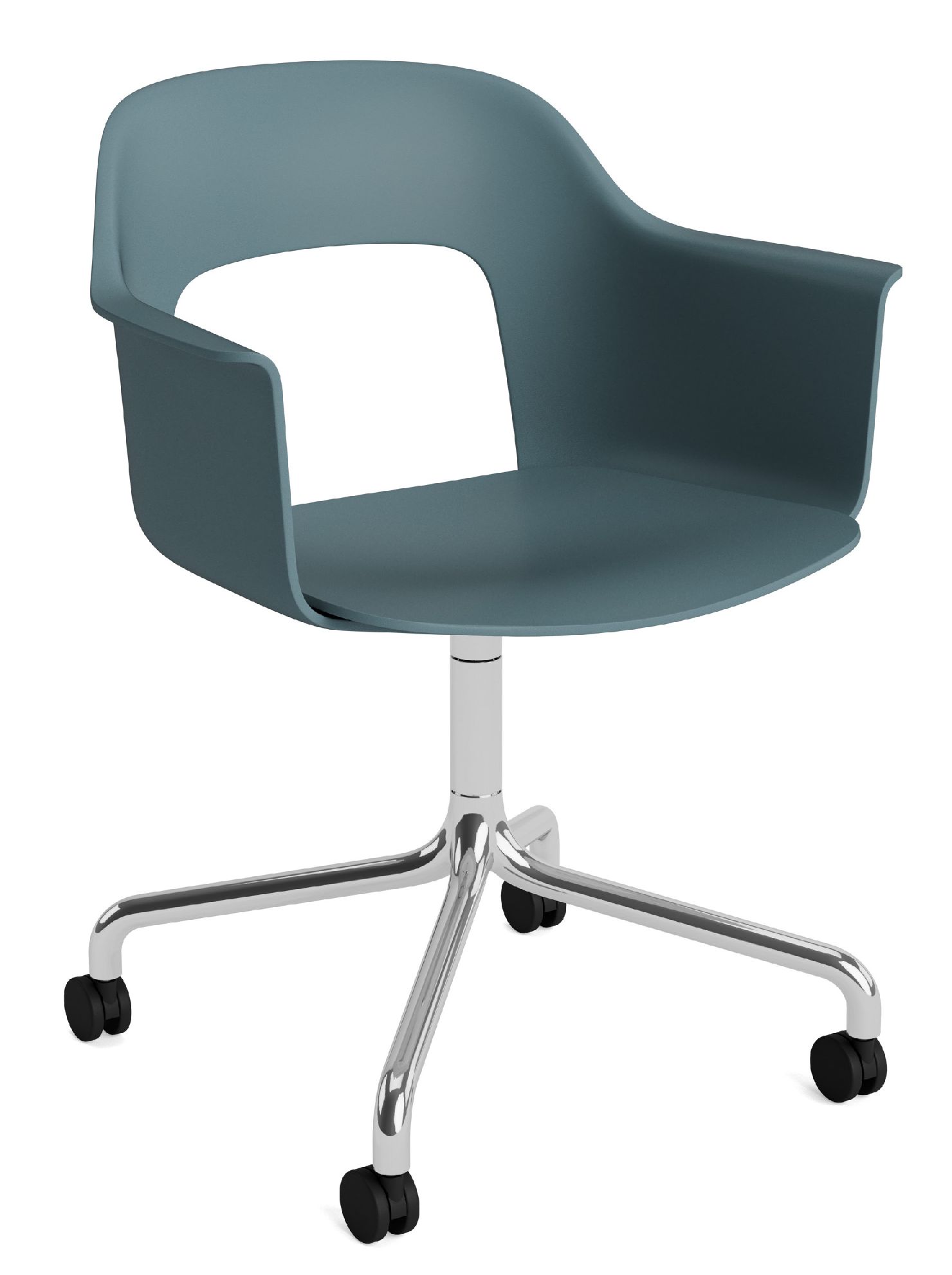 Layout fauteuil 261 met armleuningen van Hay