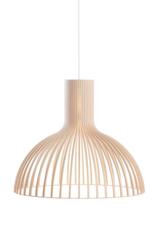 Berkenhout naturel / Kabel wit