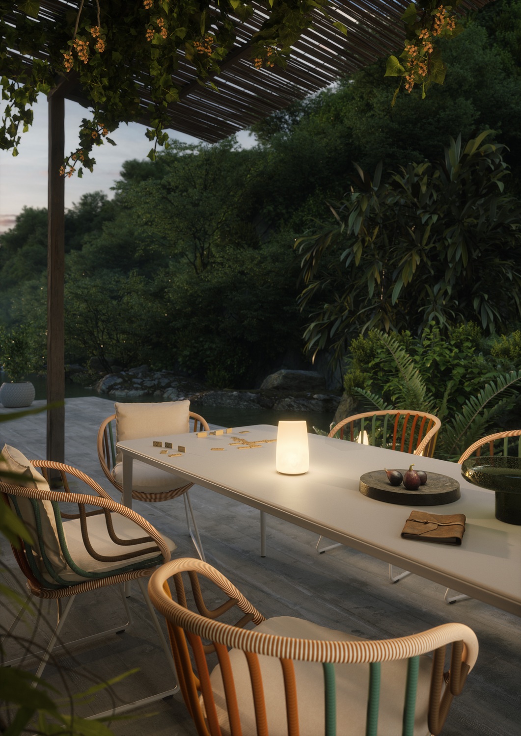 KIDA Outdoor Lounge Chair fauteuil met armleuningen van Dedon