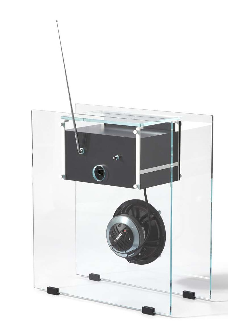 842 Radio in Cristallo van Cassina