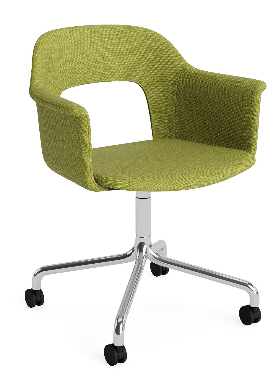 Layout fauteuil 264 met armleuningen van Hay