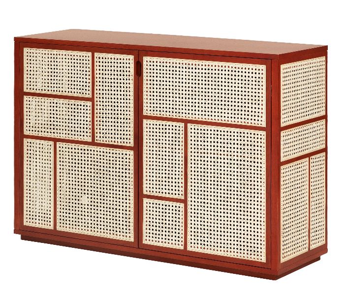 Air dressoir van Design House Stockholm, rood eiken