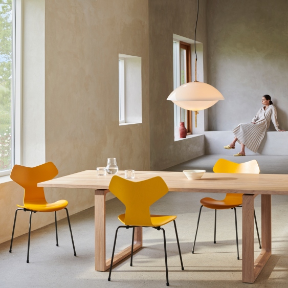 Clam hanglamp Fritz Hansen D 44 cm UNIEK EXEMPLAAR