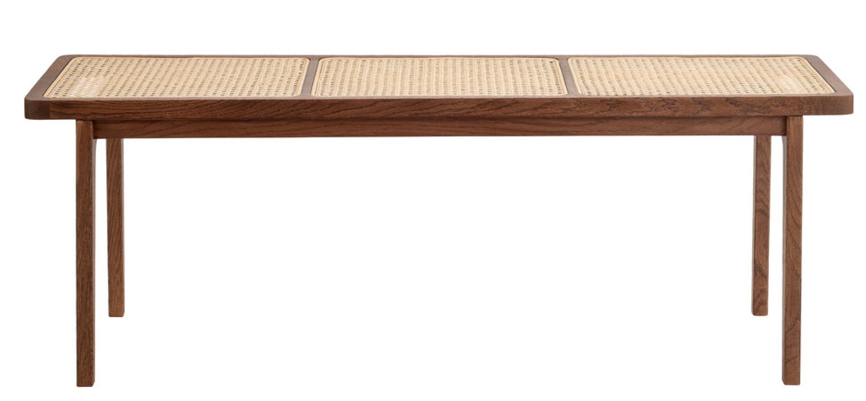 Le Roi Bench Bank DONKER GEROOKT EIKENHOUT NORR11 EXEMPLAAR MET GEBREKEN