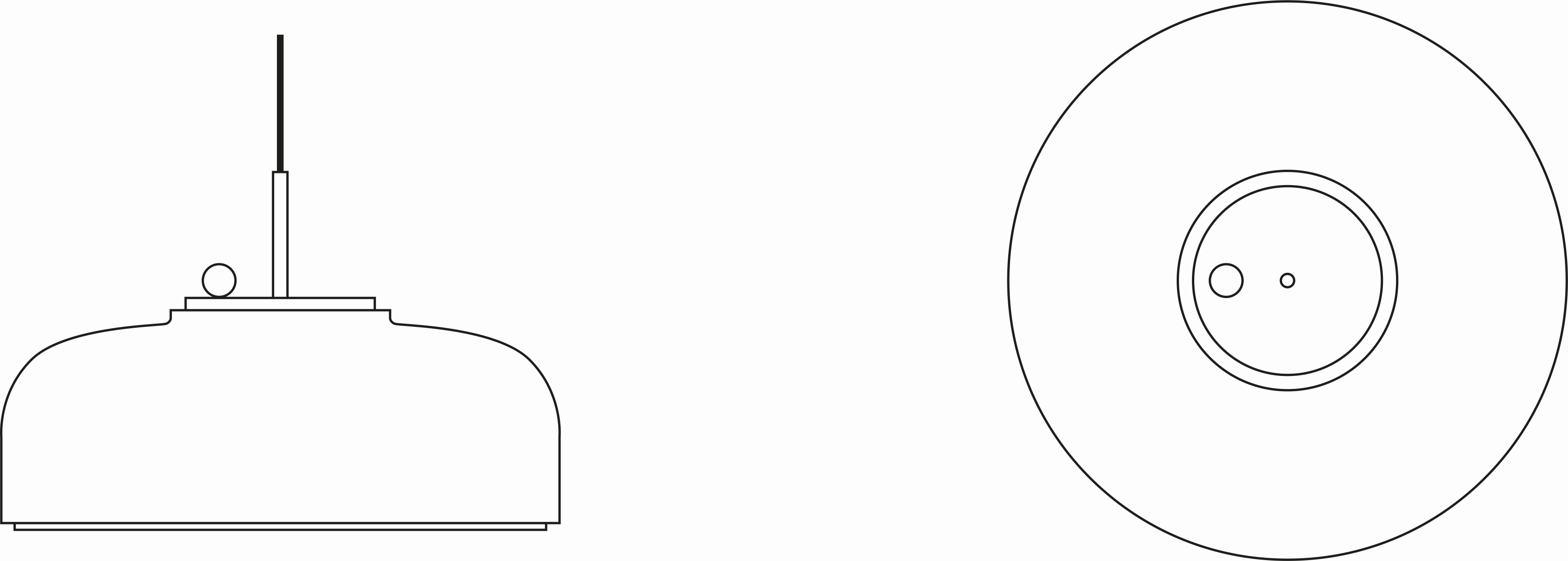 Podgy Pendant hanglamp Please wait to be seated