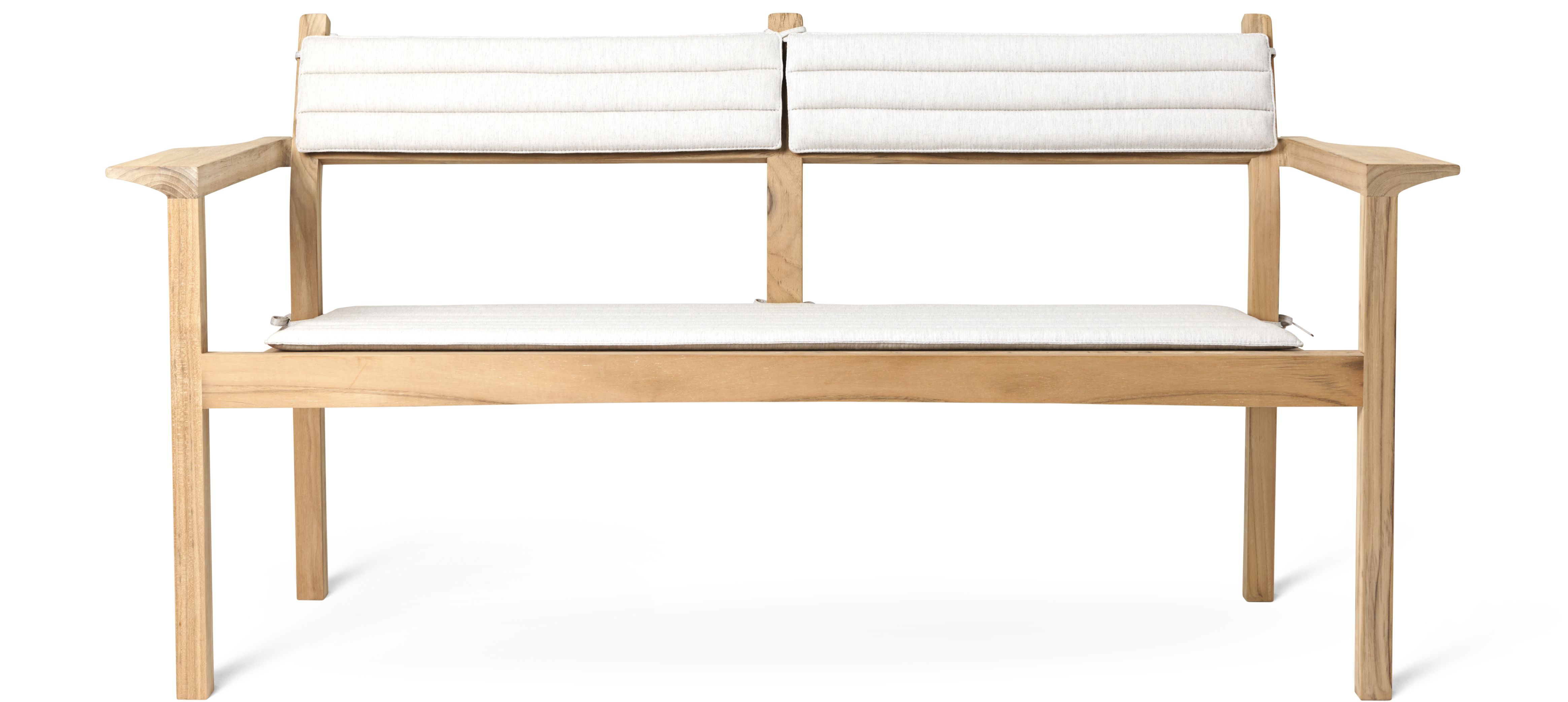 CU AH701S Sitzkissen für Carl Hansen & Søn Lounge Sofa Outdoor mit hellem Bezug.
