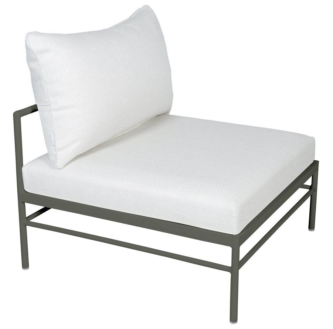 Rivage Lounge-fauteuil zonder armleuningen voor buiten van Fermob