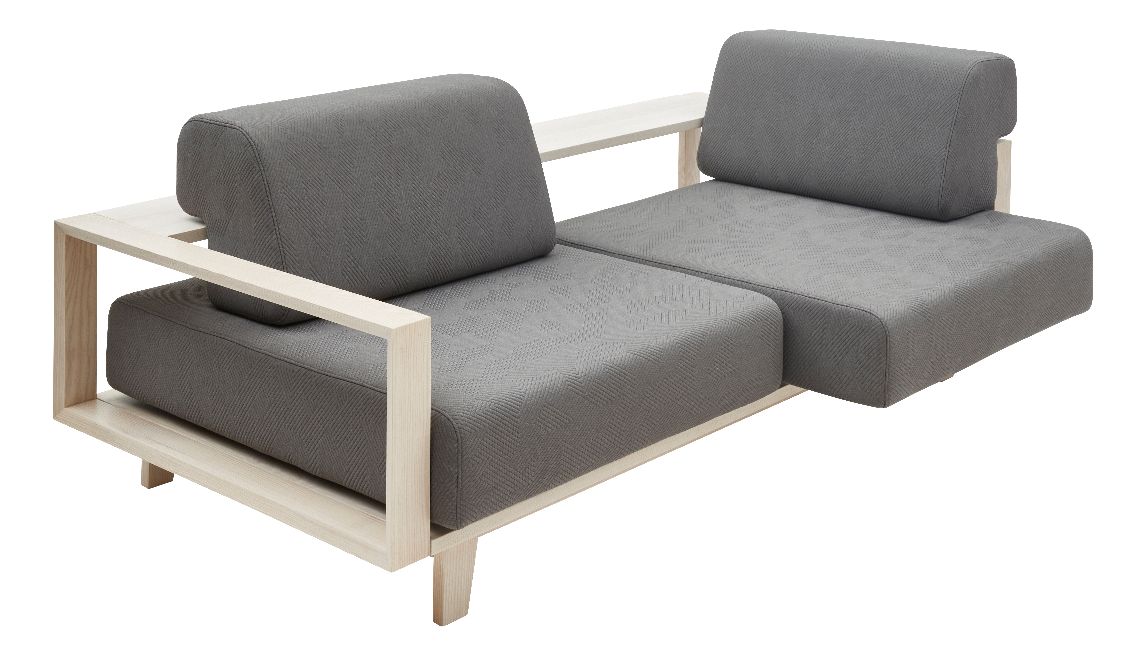 Houten bank / slaapbank Softline