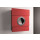 Rood gepoedercoat staal