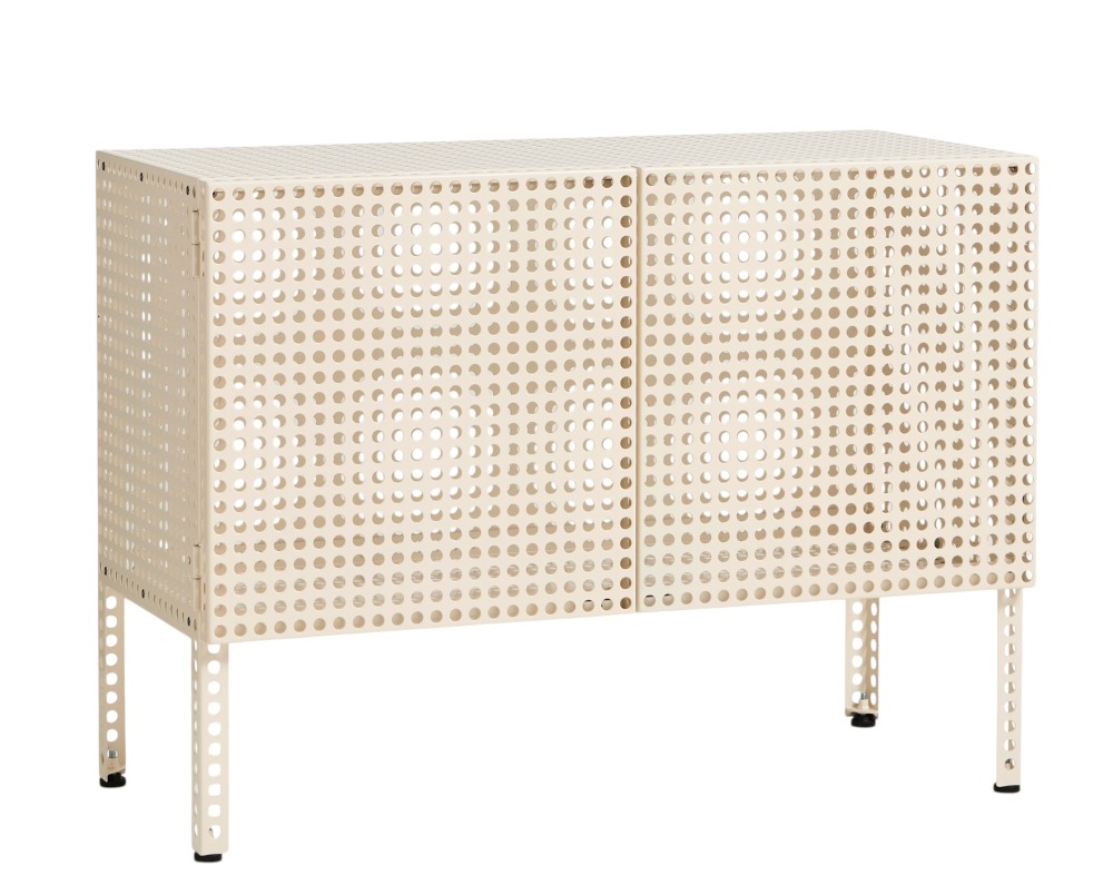 Geperforeerde kastbodem, klein dressoir Hay