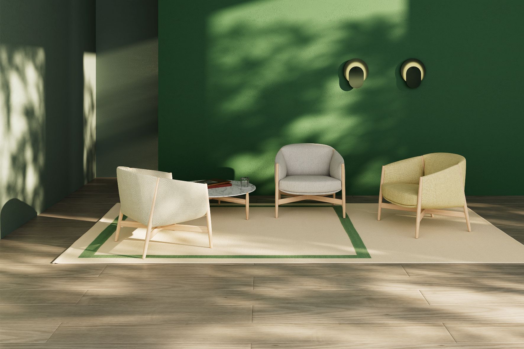Kagu fauteuil Cor