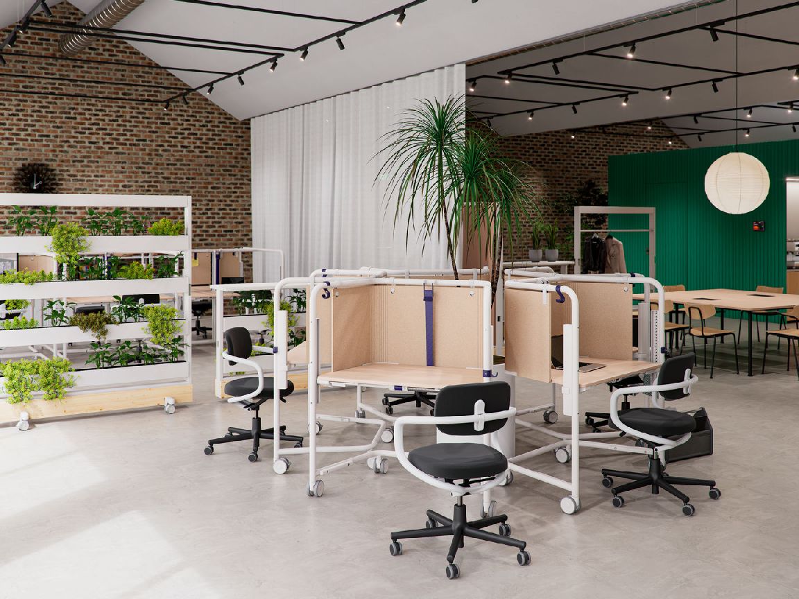 Scout Work Mobiele in hoogte verstelbare werktafel Vitra