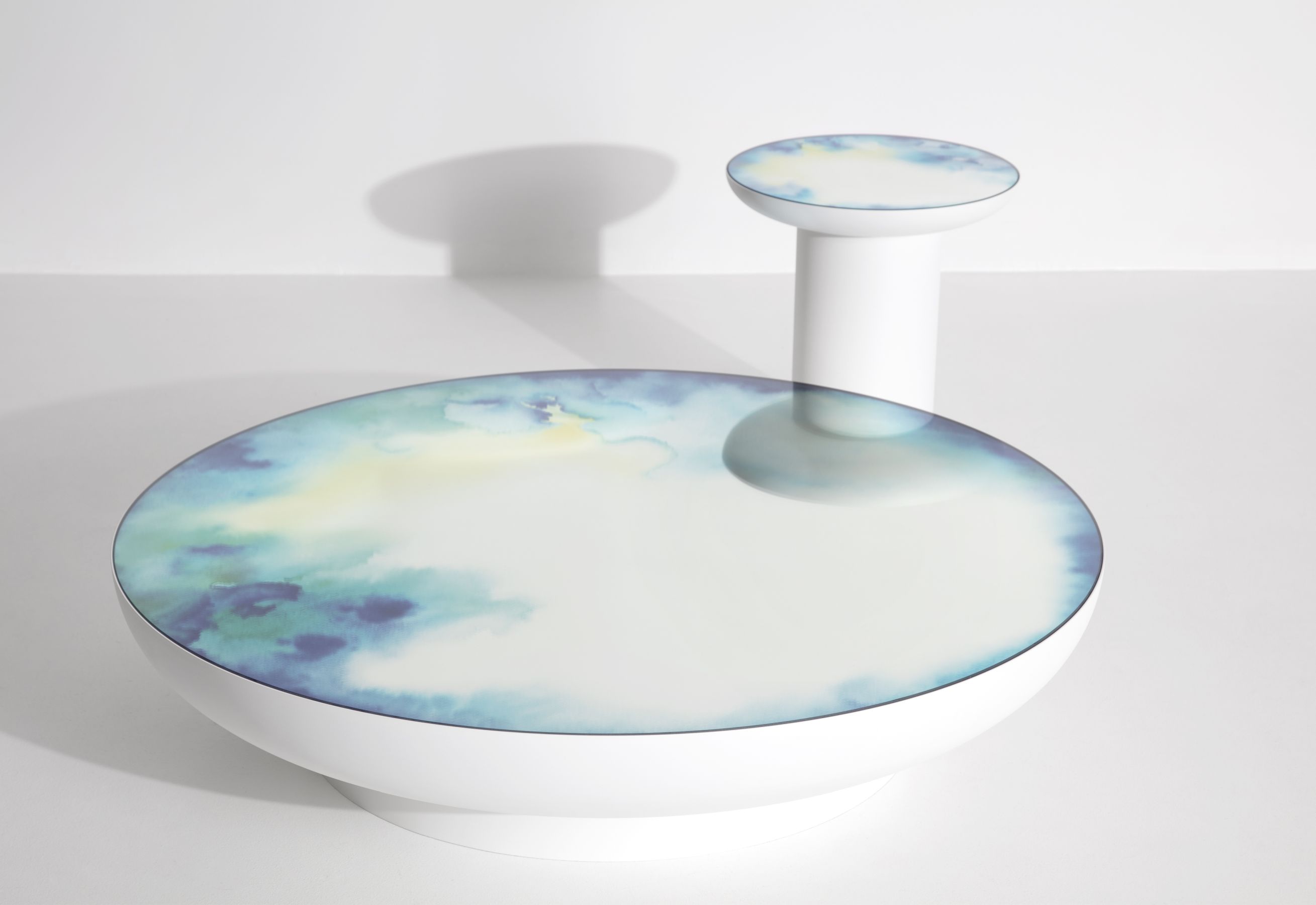 Francis salontafel Ø 75 cm Petite Friture Wit