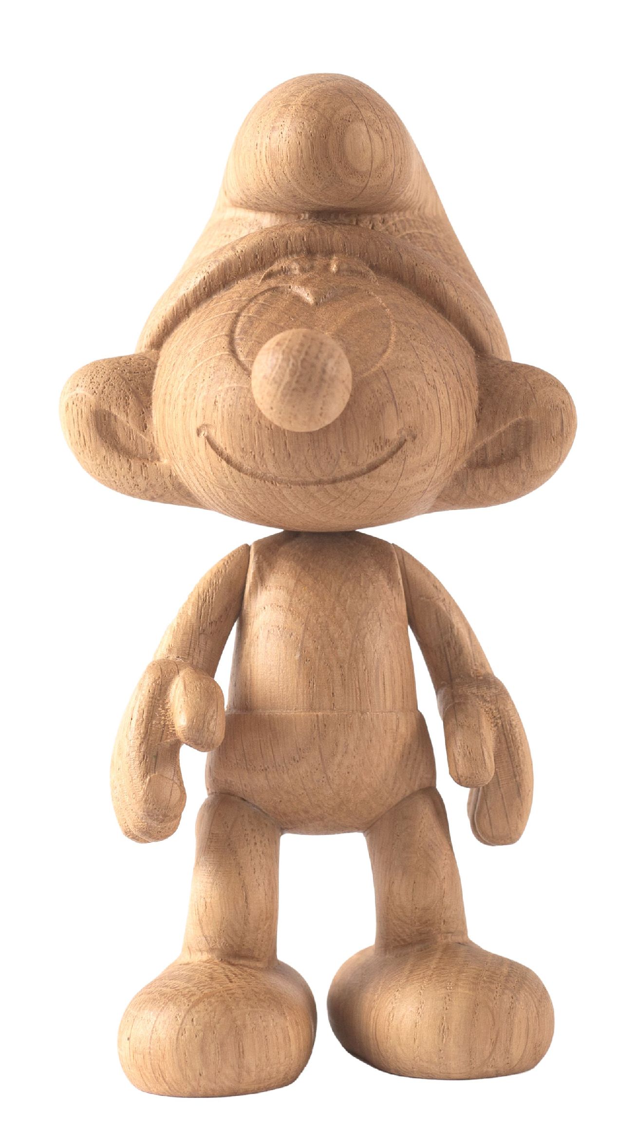 Smurf klein houten beeldje uit de Boyhood