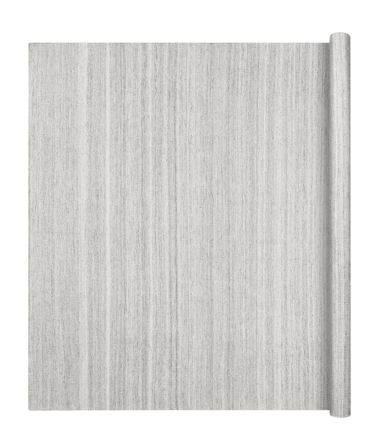 Blomus Kiva Rug Teppich, 200 cm breit, für den Außenbereich, hellgrau.