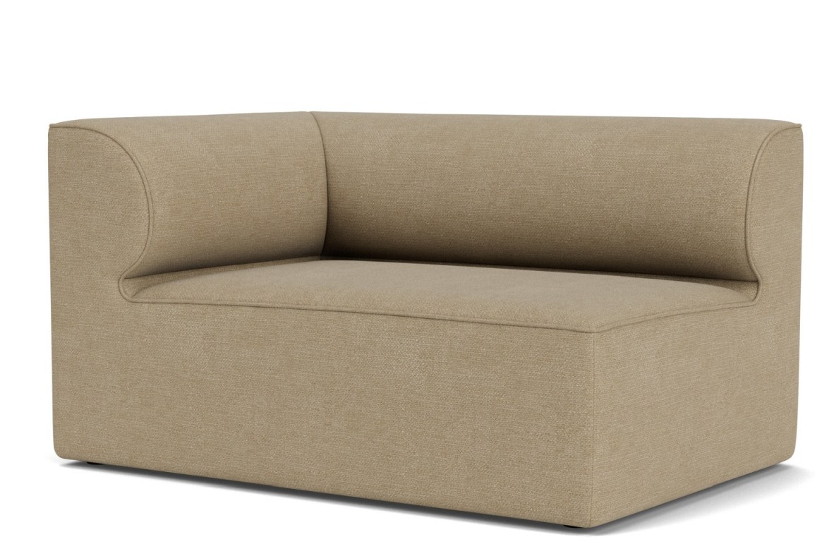 Beige Eave Modular Sofa Ecke von Audo Copenhagen, modernes Ecksofa für Wohnzimmer und Lounge.