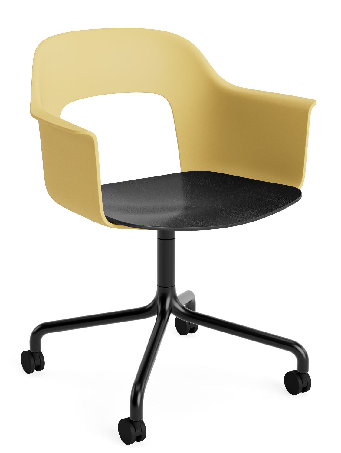 Layout fauteuil 262 met armleuningen van Hay