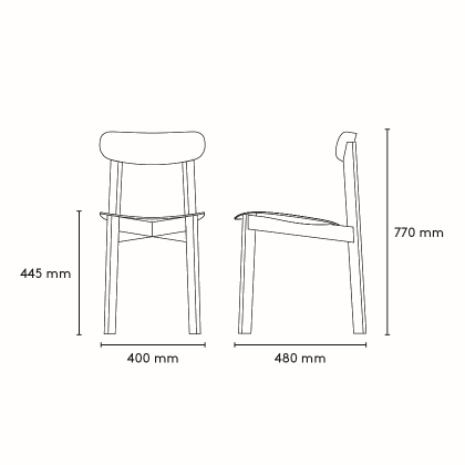 Bondi Chair Stoel Please wait to be seated