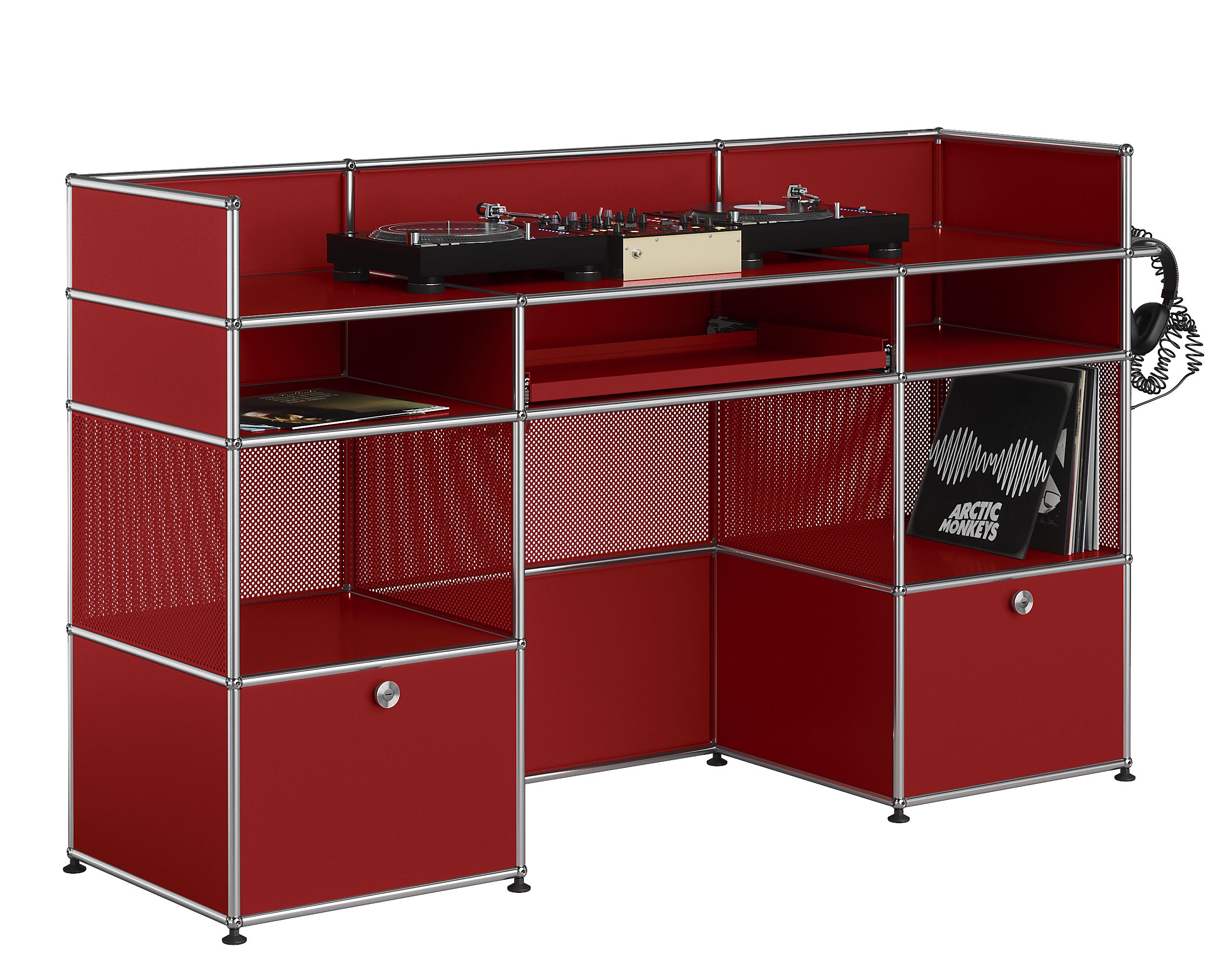 DJ-tafel staande tafel breedte 175 cm USM Haller
