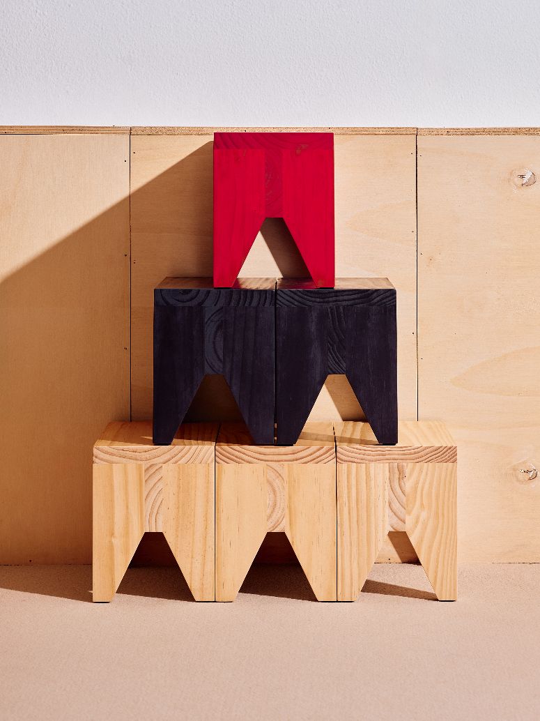 Manolito Stool Short Small kruk Hay