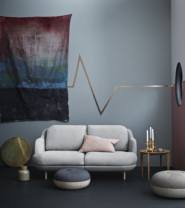 Pouf Large poef Fritz Hansen