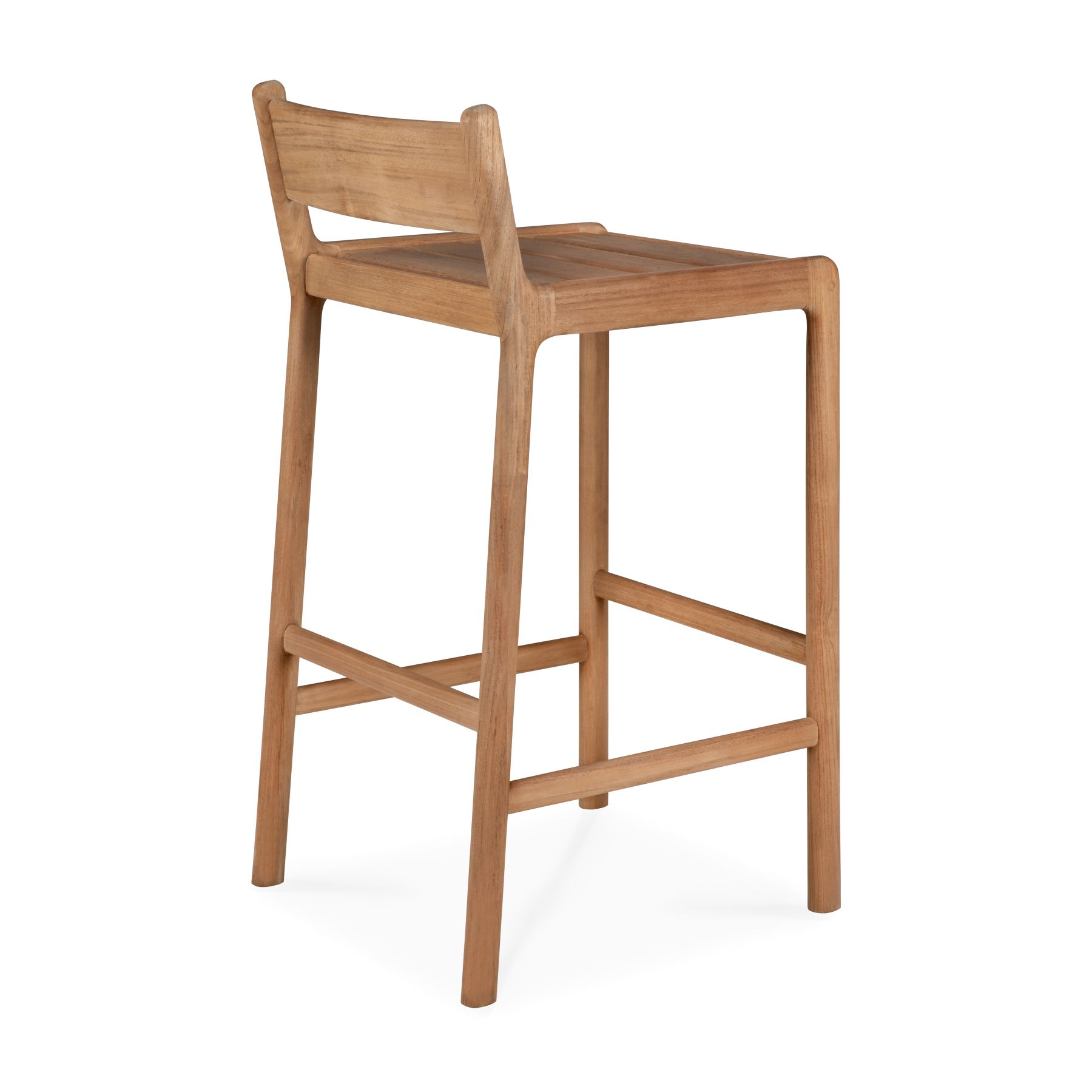 Jack Outdoor barkruk van teakhout van Ethnicraft
