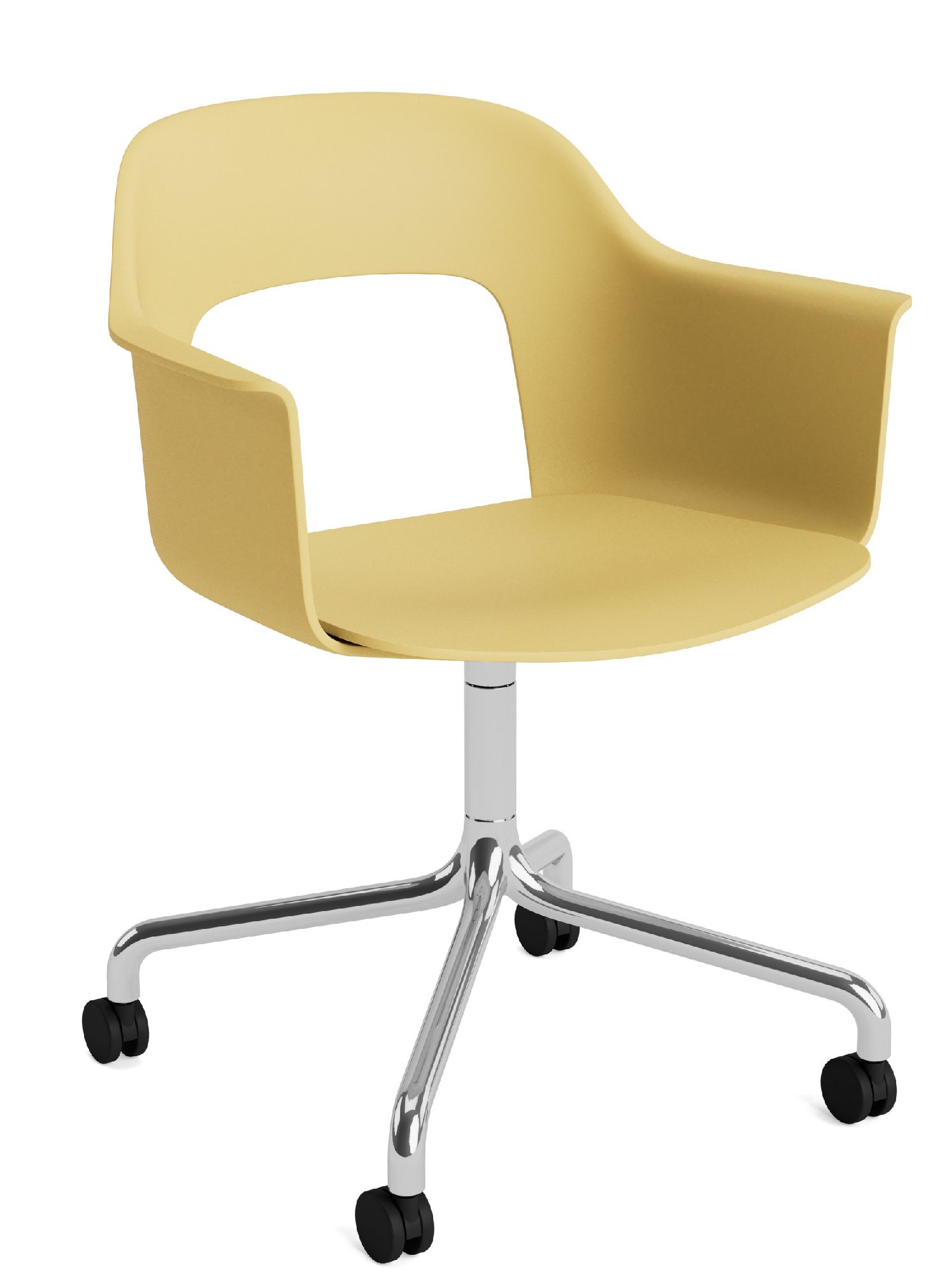 Layout fauteuil 261 met armleuningen van Hay