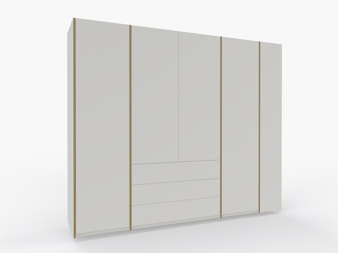 MODULAR PLUS-kast met aanbouwrek rechts van Müller Möbelwerkstätten