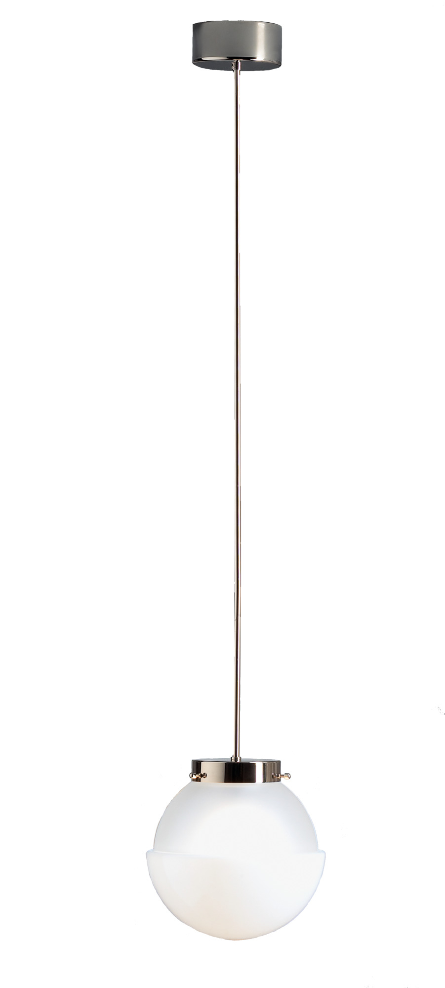 HMB 29 Pendelleuchte mit 40 cm Glaskugel von Tecnolumen, moderne Innenbeleuchtung.