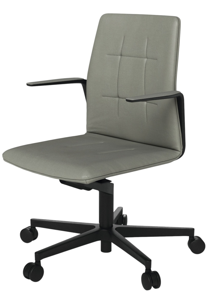 Leadchair Evo draaistoel / bureaustoel met vijfpootvoet van Walter Knoll