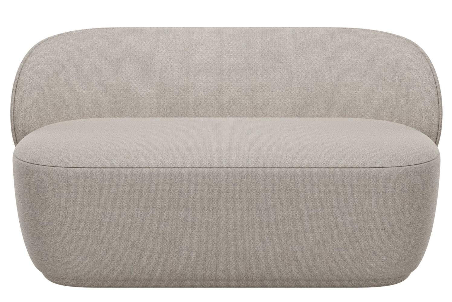 Beiges Kuon Sofa von Blomus, ein modernes 2-Sitzer Sofa mit abgerundeten Formen.