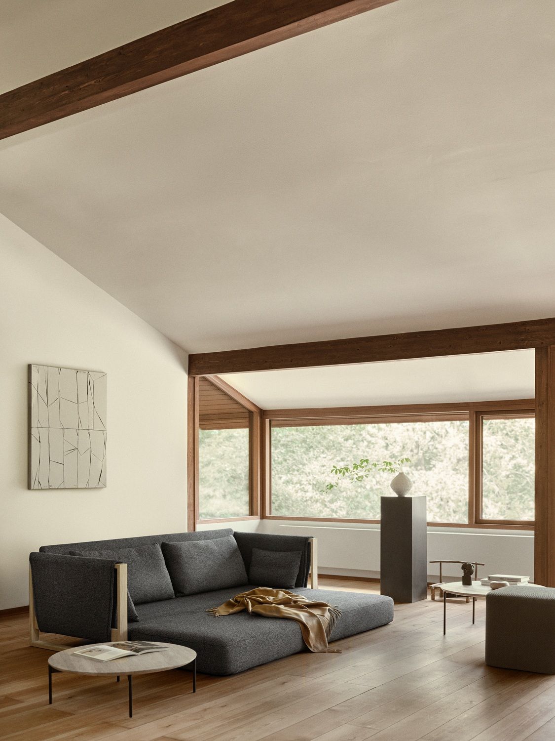 MADISON houten bank / slaapbank Softline