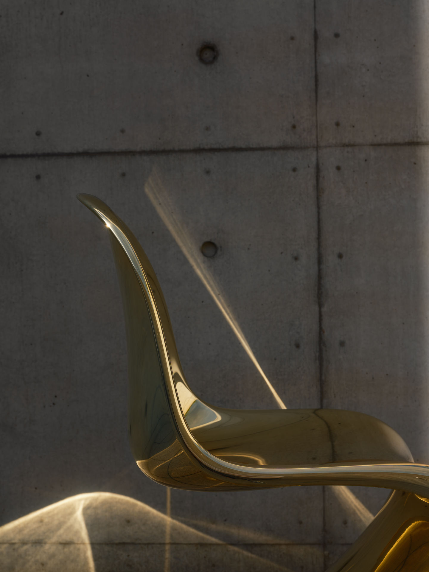 Panton Gold Chair Stoel LIMITED EDITION Vitra
