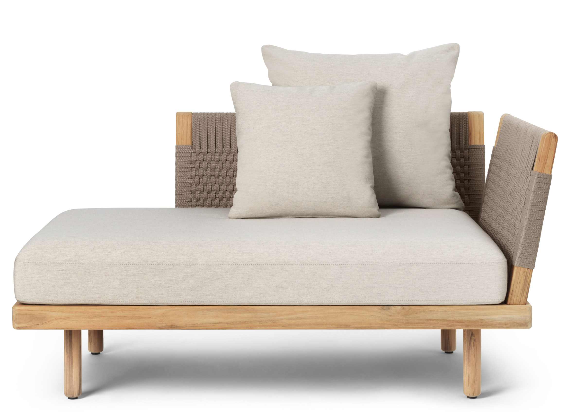 E541 Embrace Sofa Modul mit Seitenlehne für den Außenbereich von Carl Hansen & Søn.