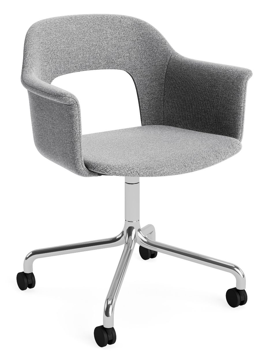 Layout fauteuil 264 met armleuningen van Hay