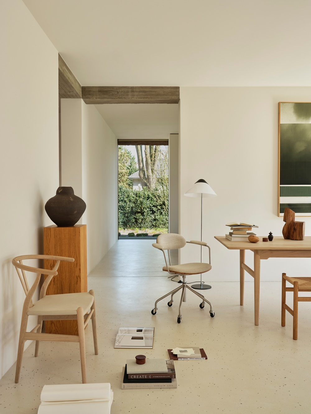 CH24P Wishbone Chair / Y-Chair stoel van Carl Hansen & Søn