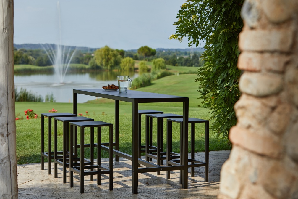 Happy Hour Outdoor-bartafel van Jan Kurtz