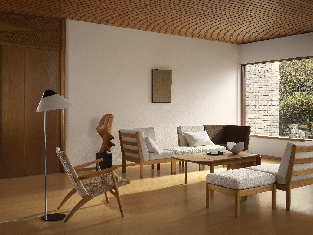 CH25 Lounge-fauteuil Carl Hansen & Søn