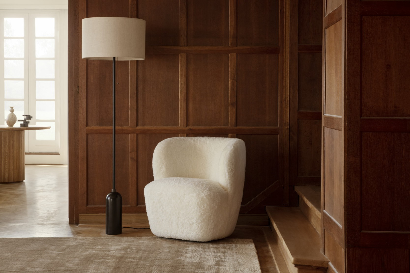 Gravity staande lamp van Gubi