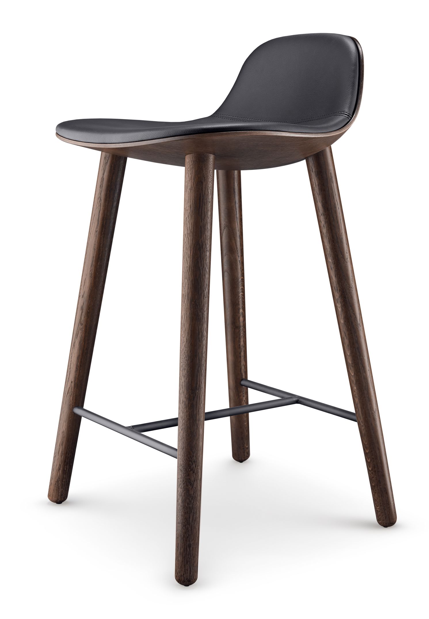 EVA SOLO ABALONE barkruk H 81 cm gerookt eikenhout Eva Solo