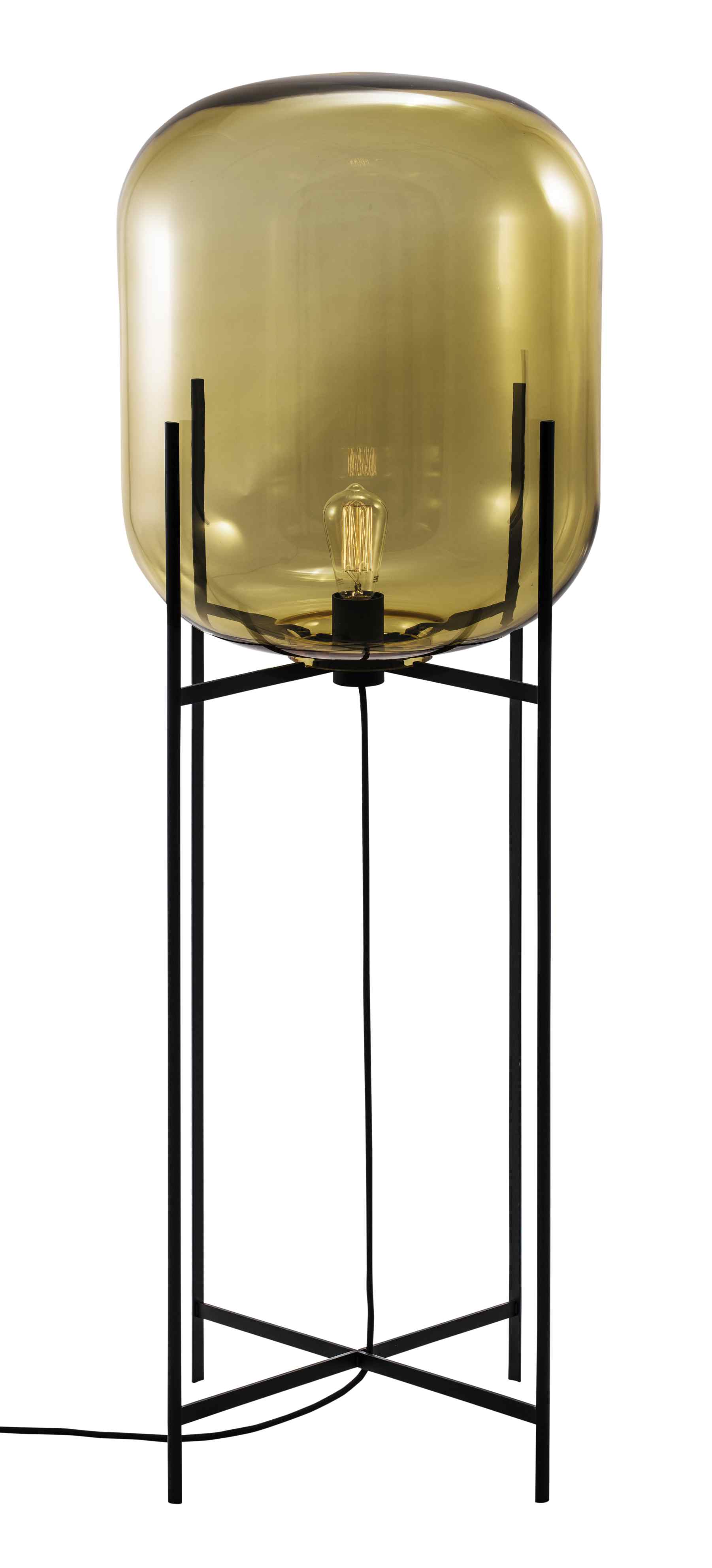 Oda Big staande lamp, amberkleurig Pulpo