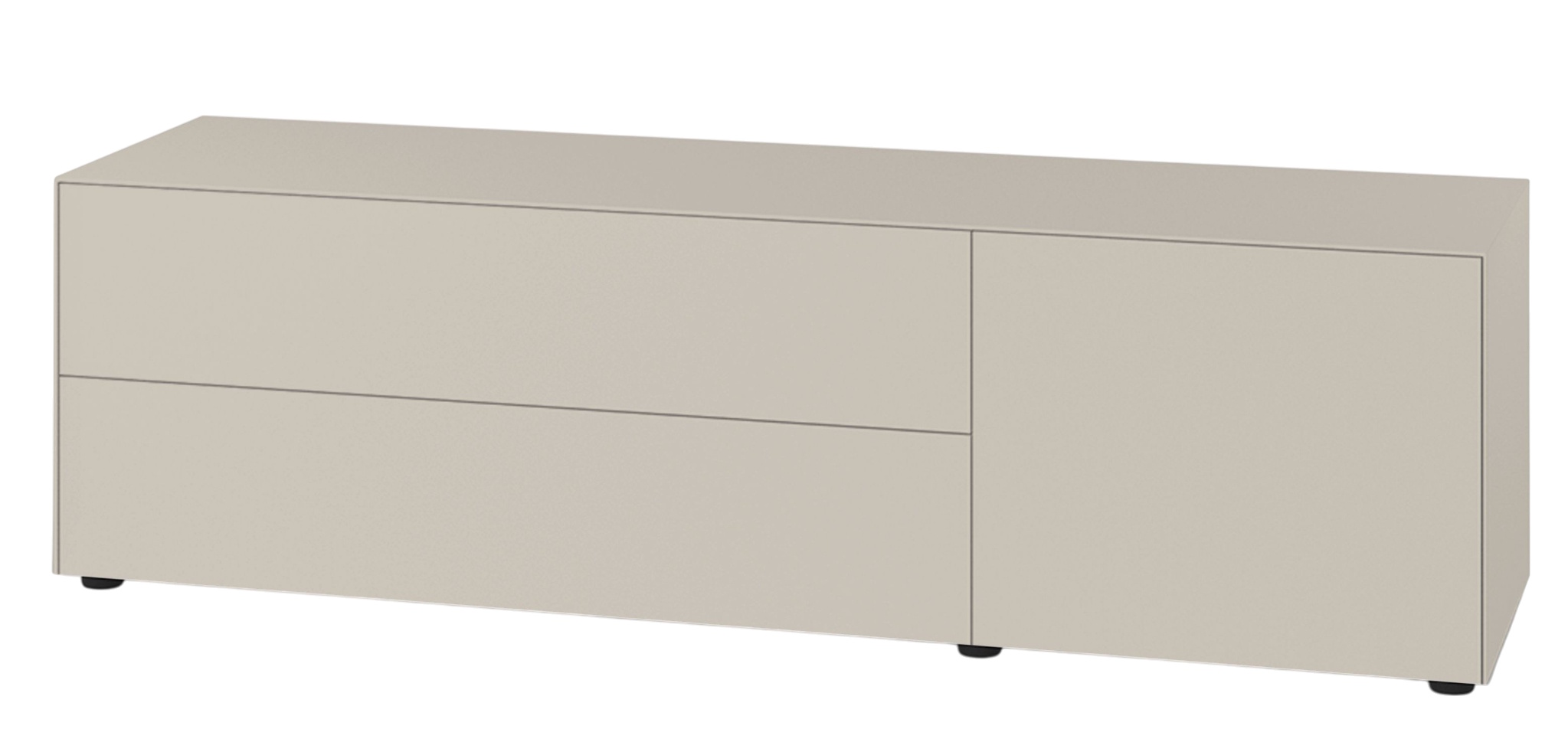 Nex Pur Box laag kastcombinatie met deur / lade en deur Piure