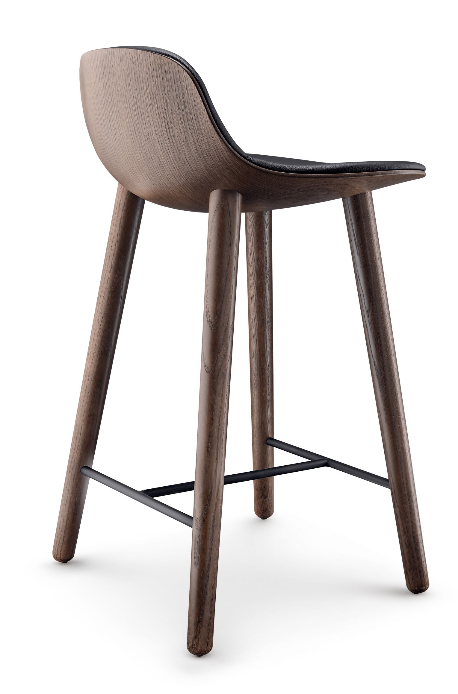 EVA SOLO ABALONE barkruk H 81 cm gerookt eikenhout Eva Solo
