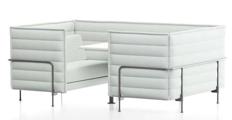 Alcove Cabin 2-zitsbank met lage rugleuning Vitra