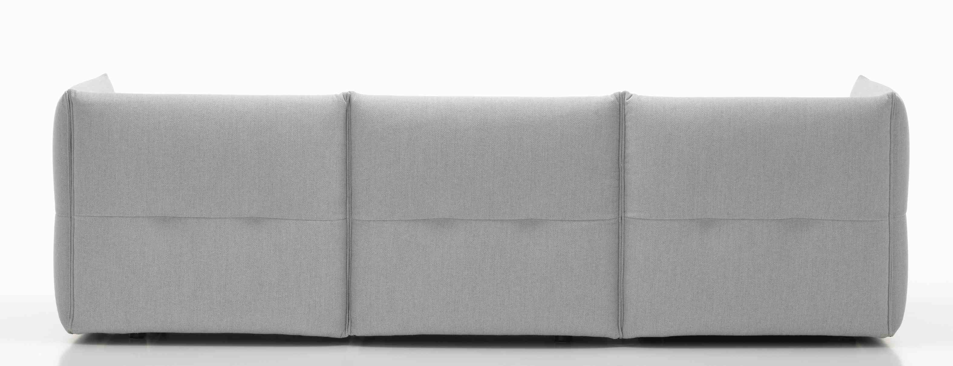 Graues Mariposa Sofa Eckmodul von Vitra, modernes Design für Wohnzimmer und Lounge.
