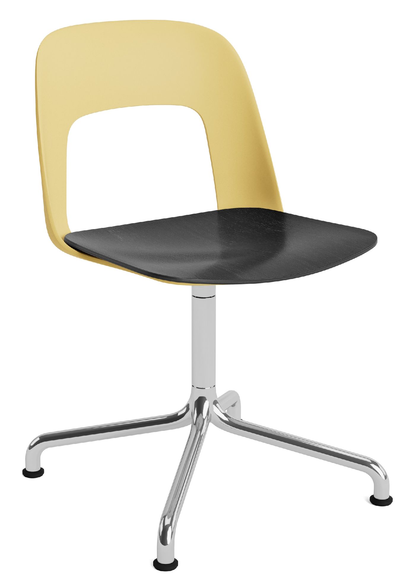 Layout Side Chair 152 draaistoel met vierpoot Hay