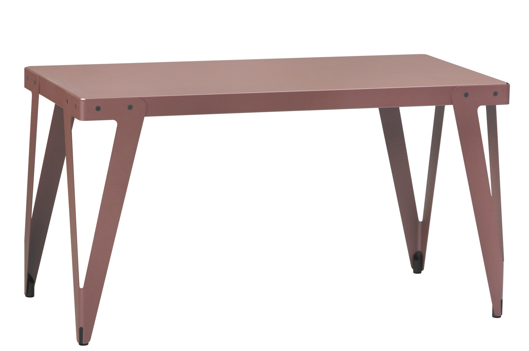 Lloyd Indoor Table Tisch Functionals: Moderner, rechteckiger Esstisch aus Metall in Braun für das Esszimmer.