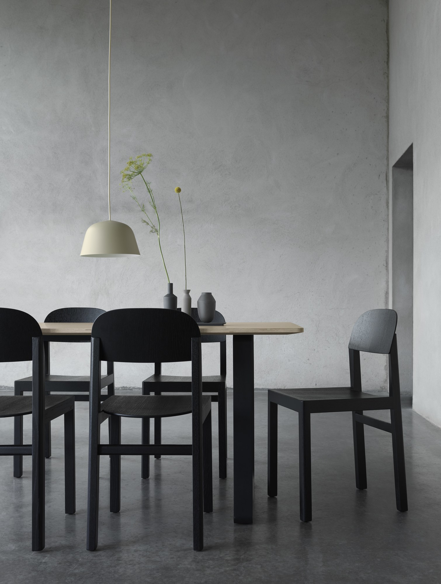 Ambit hanglamp 40 hanglamp Muuto lichtblauw