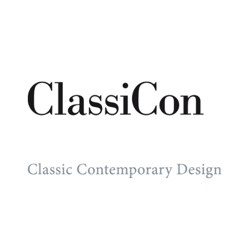 ClassiCon Logo: Klassisches, zeitgenössisches Design für Möbel und Wohnaccessoires. Hochwertige Designermöbel von ClassiCon online kaufen.