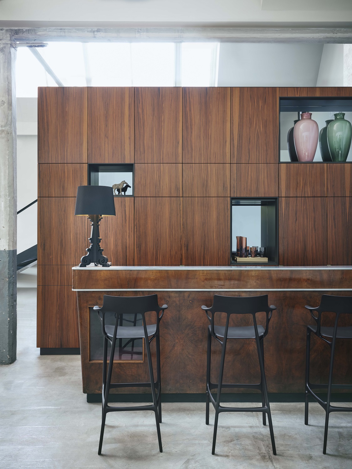 Bourgie MAT tafellamp Kartell Wit